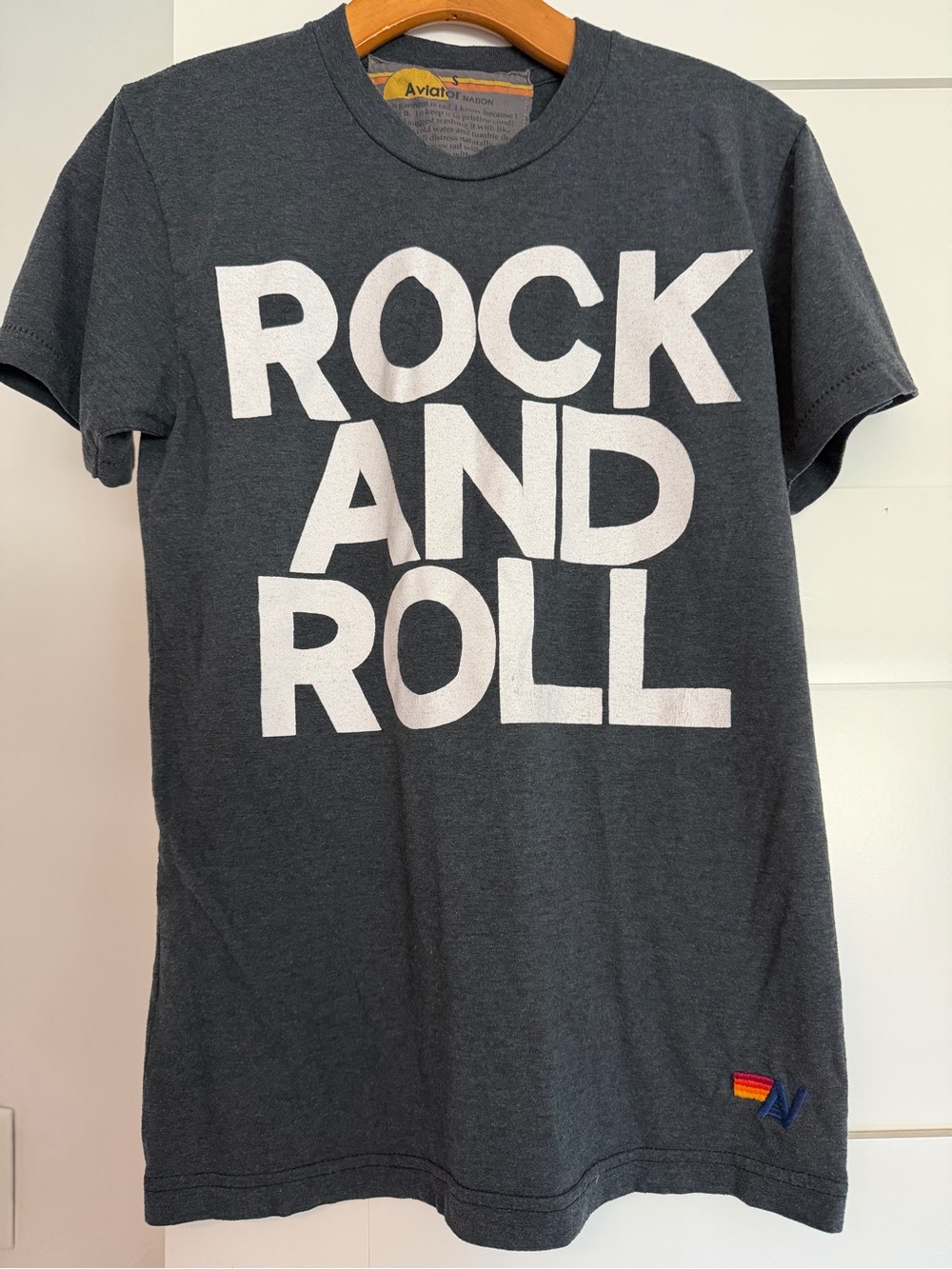 Aviator Nation Rock and Roll Boyfriend Tee